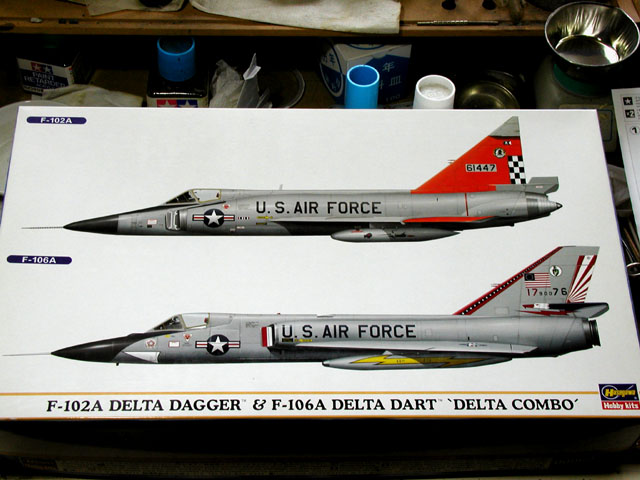ハセガワ 1/72 F-102&F-106 デルタコンボ 02035 khxv5rg